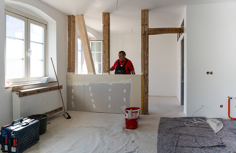 Baustelle von unserem Bauschnelldienst