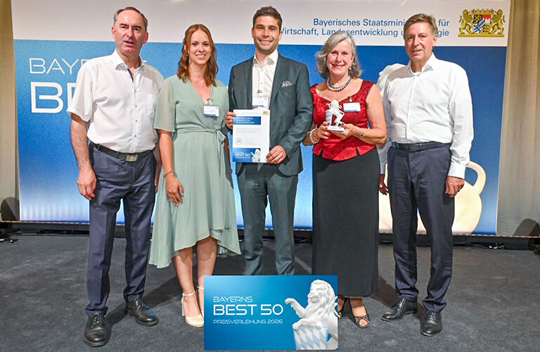 BAYERNS BEST 50: bendl erhält den Bayerischen Wachstumslöwen
