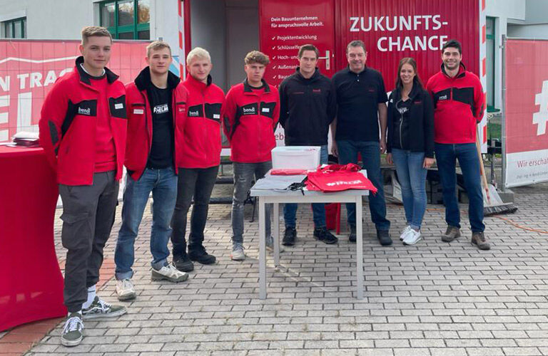 Bauunternehmen bendl auf der IBS 2022 in Günzburg.