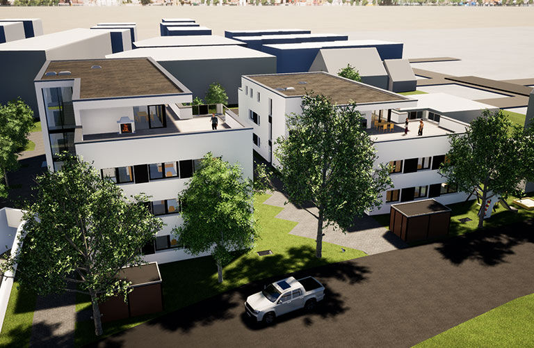 Die Zukunft des Bauens: BIM - Building Information Modeling beim Bauunternehmen bendl in Günzburg.