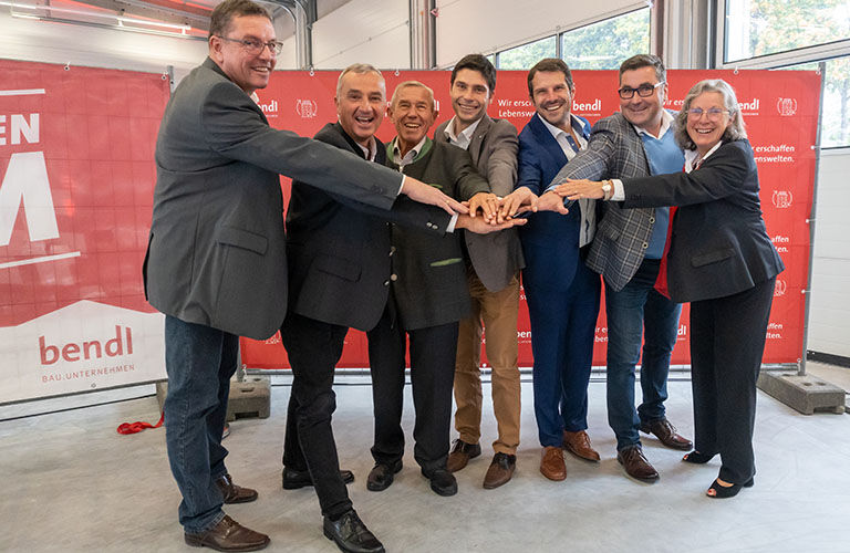 Gerhard Jauernig zu Gast bei unserer Einweihung der Kanalsanierungshalle 2022