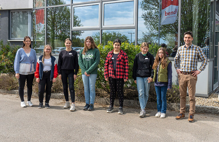 Girls Day 2023 beim Bauunternehmen bendl in Günzburg