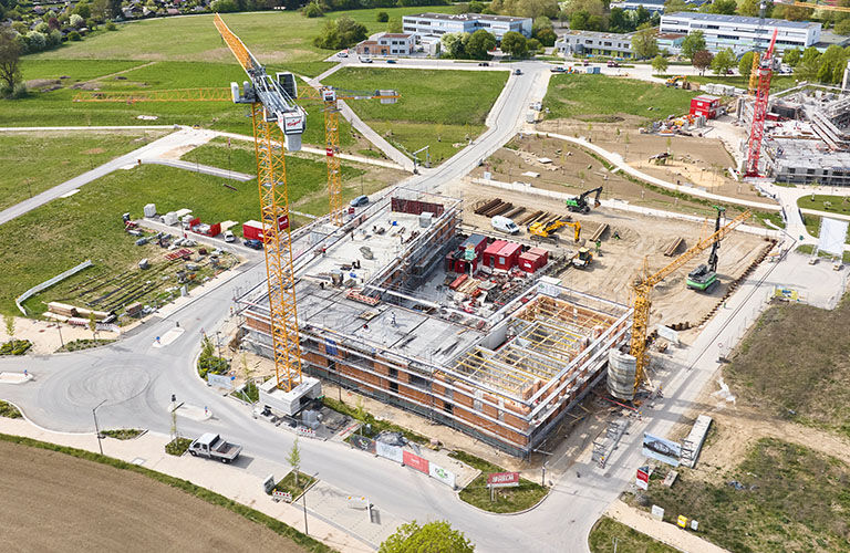 Großbaustelle Merian am Illerpark