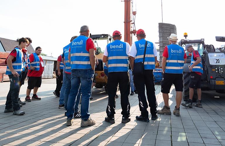 Safety Day 2024 beim Bauunternehmen bendl