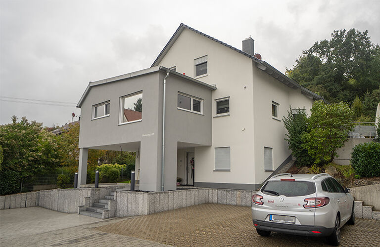 Auch die Außenanlagen des Hauses gestalteten wir neu!