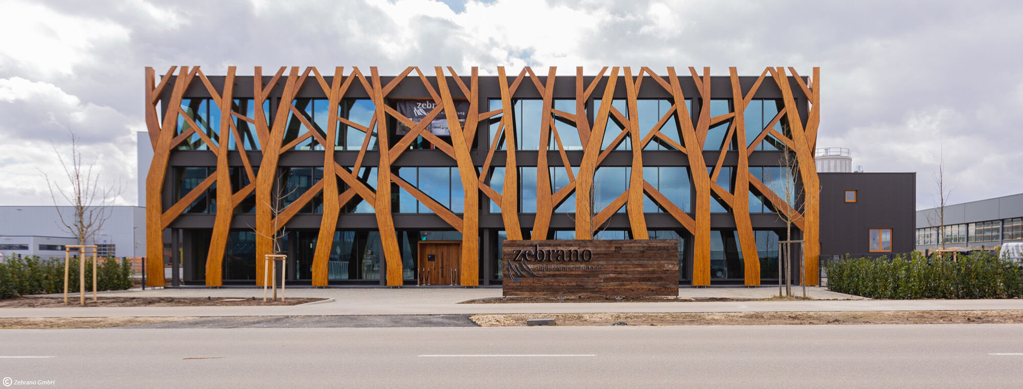 Neubau für die Zebrano GmbH in Leipheim