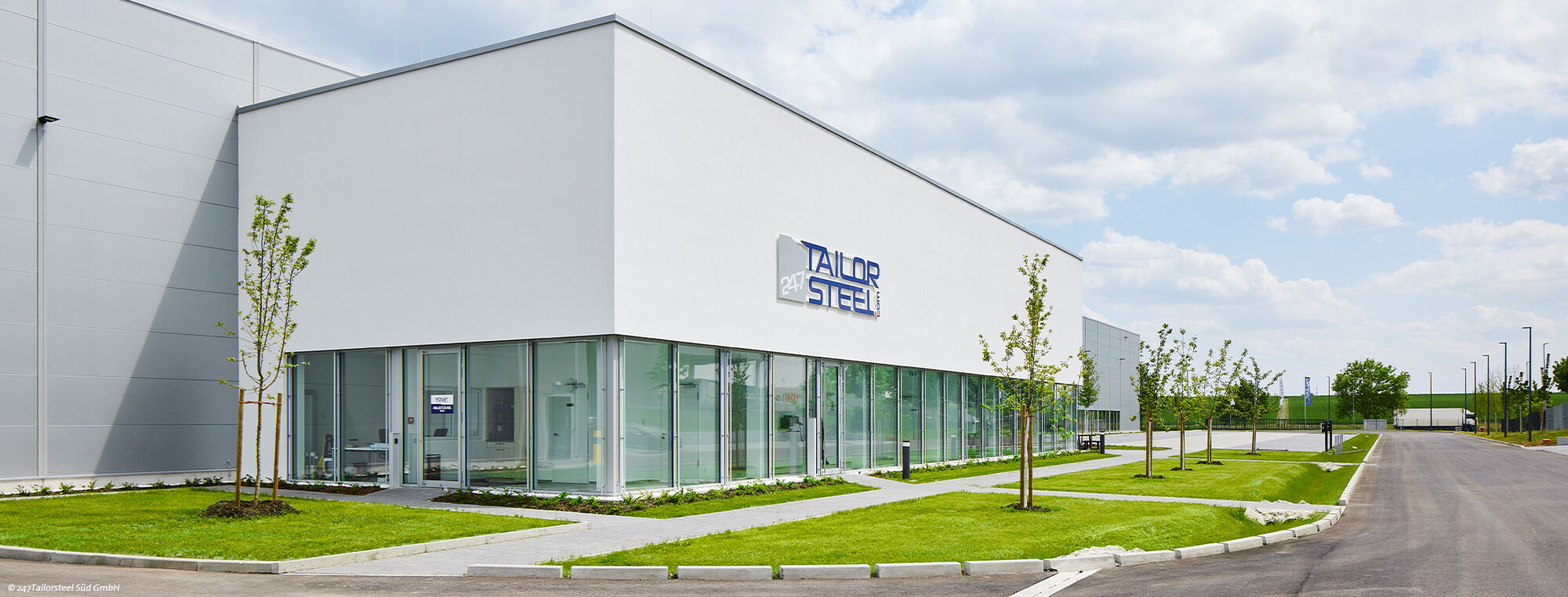 Neubau für 247Tailorsteel Deutschland