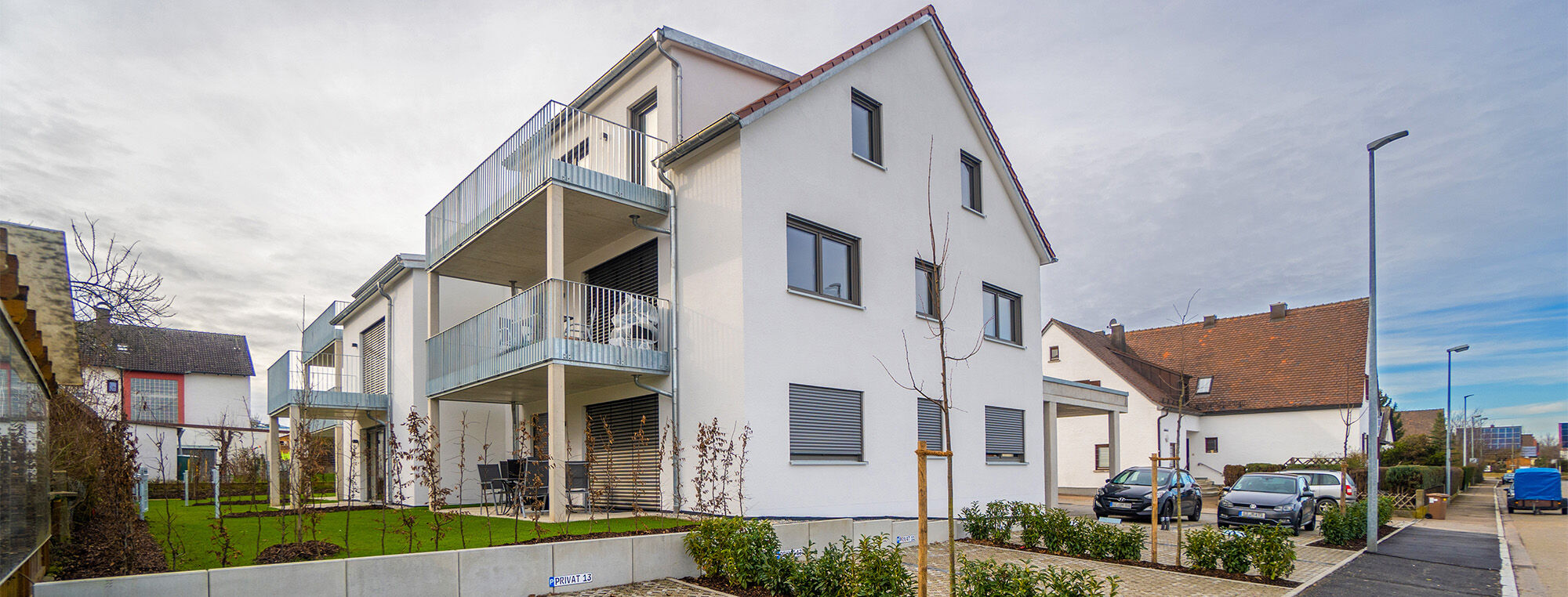Schlüsselfertiges Mehrfamilienhaus in Leipheim
