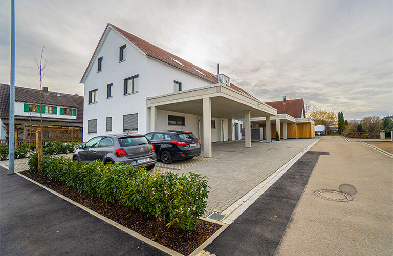 Schlüsselfertiges Mehrfamilienhaus in Leipheim
