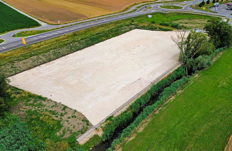 Geländeauffüllung in Nersingen